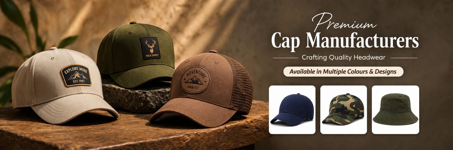 Contact Anika Cap Manufacturer in Delhi for bulk and custom caps