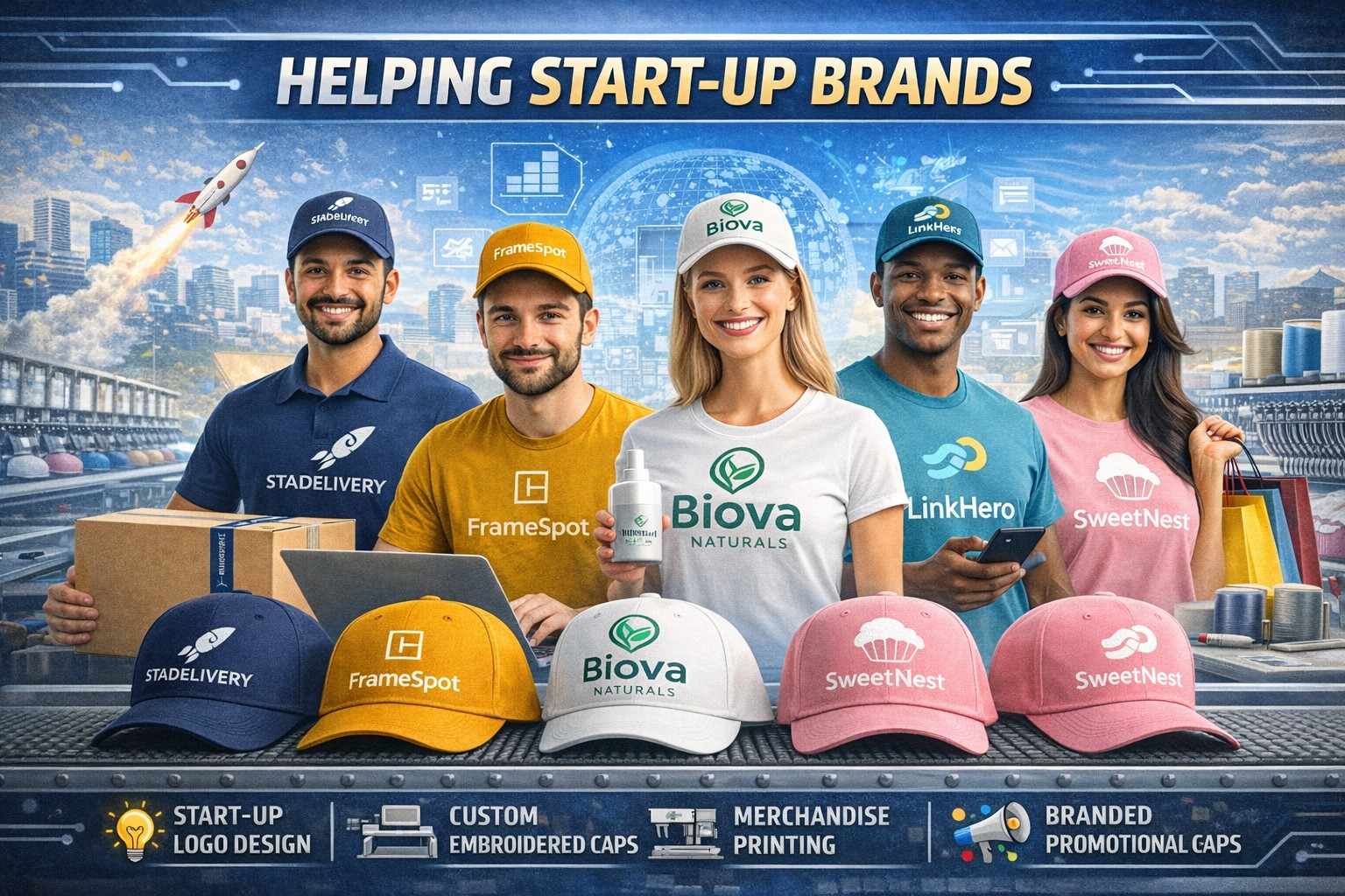 HELPING START-UP BRANDS